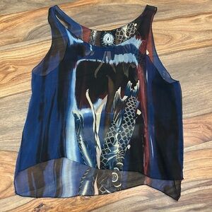 Sheer Floaty Tank Top